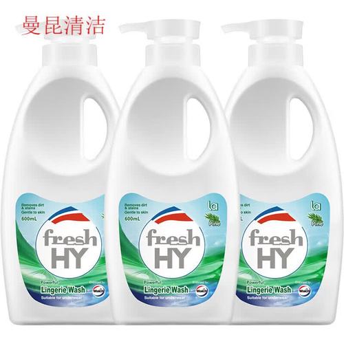 mccvelox貼身衣物凈松木600毫升*3瓶貼身衣物清潔洗滌劑和 套餐一 3瓶